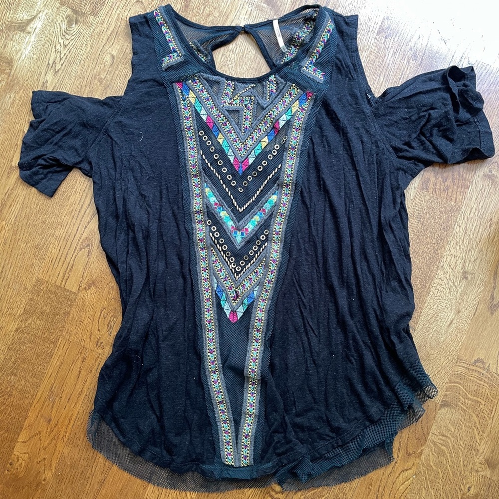 Free People beaded tunic